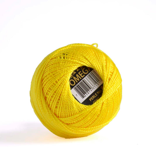 Hilo Perlé 8 10G amarillo 490