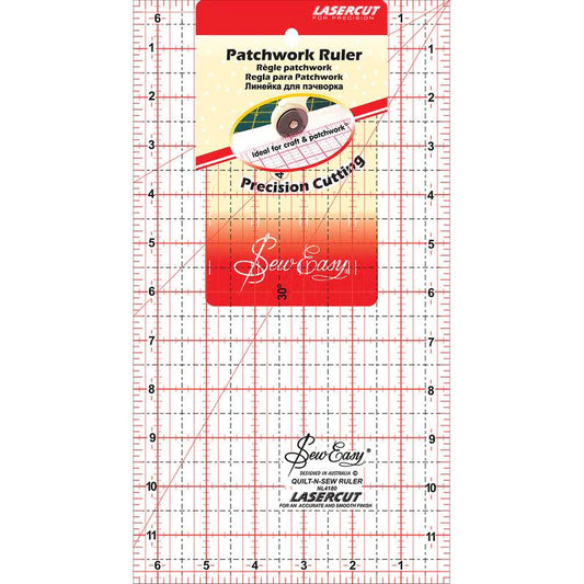 Regla Patchwork Rectangular 12”x 6.5”